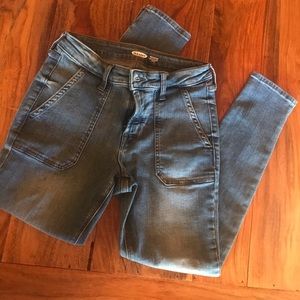 Old navy rockstar super skinny ankle